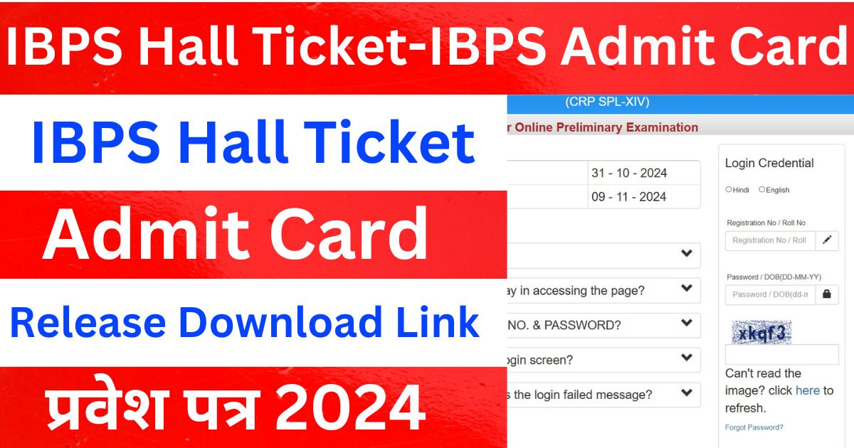 IBPS Hall Ticket-IBPS Admit Card